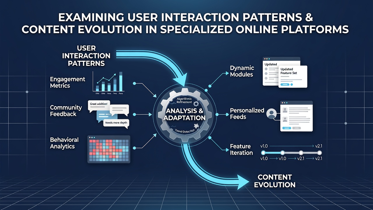 Graph illustrating content depth growth driven by cumulative user interactions over time